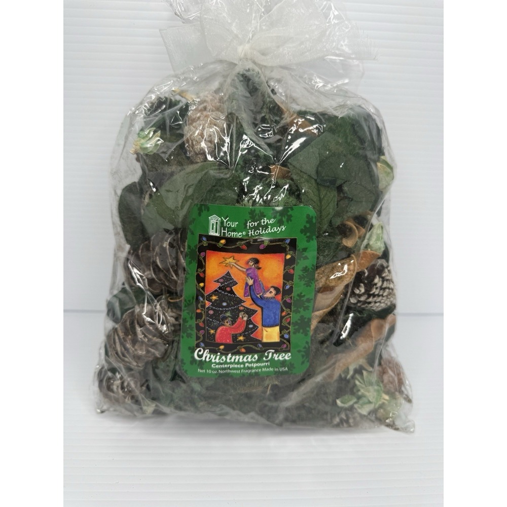 Your Home Christmas Tree Scented Holiday Potpourri 10 Oz Made In USA
